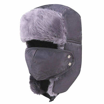 

SUNSIOM Women Men Winter Warm Fur Trapper Aviator Trooper Cap Russian Earflap Ski Hat
