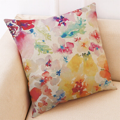 

〖Follure〗Home Decor Cushion Cover Hello Spring Throw Pillowcase Pillow Covers