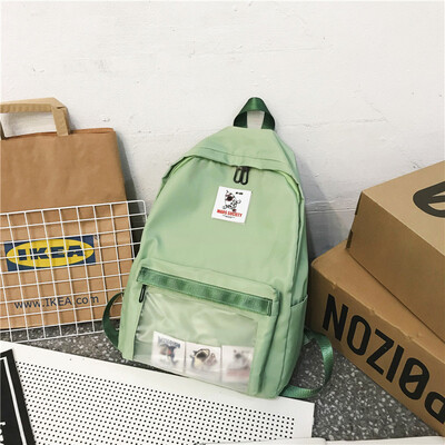 

Insfeng schoolbag female Korean version senior high school student Johnson junior high school girl heart student Shoulder Bag Back