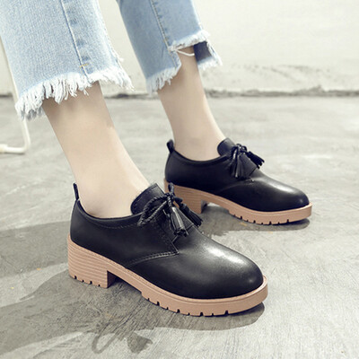 

New students in the spring of 2019 Korean version of the Joker ulzzang Yinglunfeng soft female shoes original Sufeng small leather
