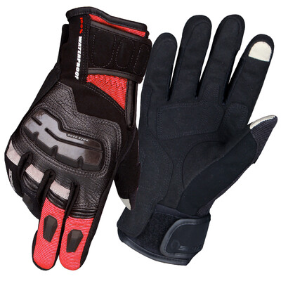 

Sai Yu SCOYCO autumn&winter motorcycle riding gloves locomotive waterproof cold anti-fall touch screen protection warm gloves male MC17B red