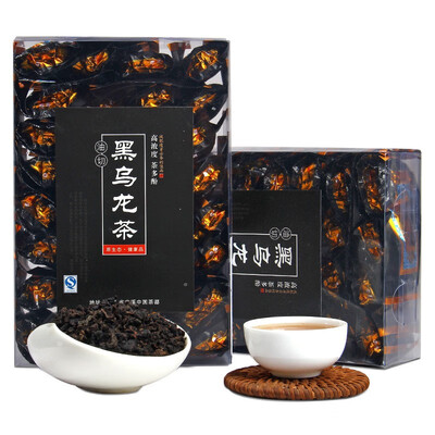 

New tea black oolong tea oil cut black oolong tea leaves to greasy tea oolong tea tea bags