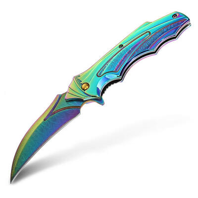 

CooL Color Folding Pocket Knife Outdoor Tactical Knife for Camping Exploration