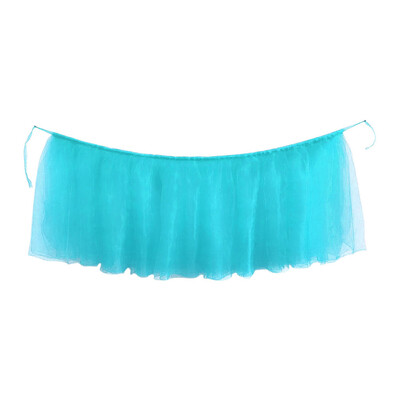 

Toponeto Table Skirt Cover 39Inch Birthday Wedding Festive Party Decor Table Cloth 1PCS