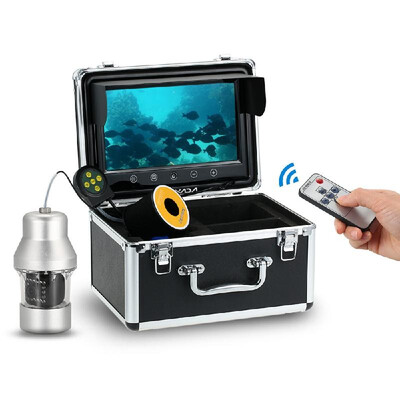 

Romacci Lixada 7 Inch 1000TVL Underwater Fishing Camera Kit 12LED Infrared Lamp Lights Fish Finder Lake Under Water Fishing Camera