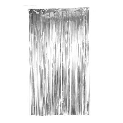 

Metallic Foil Fringe Tinsel Curtain Rain Shiny Wedding Backdrop Party Decor