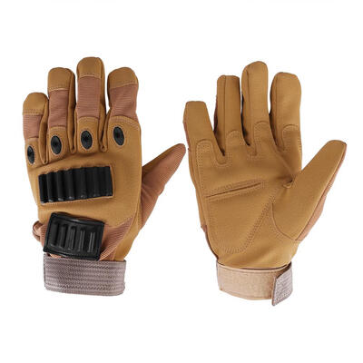 

1Pair Men Anti-slip Padded Full Finger Gloves Outdoor Sports Cycling Gloves