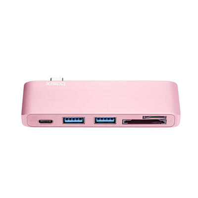 

T5 Compact 5-in-1 USB-C Hub Portable USB31 Type-C To USB-C USB30 Converter Adapter