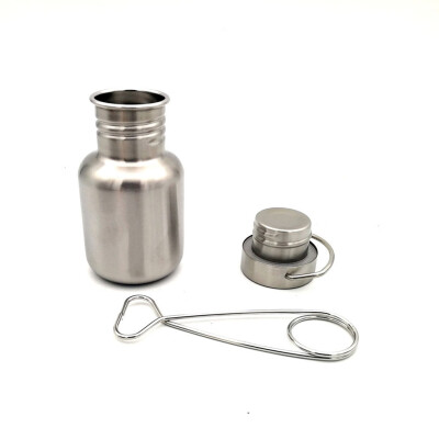 

〖Follure〗Stainless Steel Portable Kettle Outdoor Camping Hiking Cup Pot Kitchen Cookware