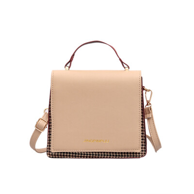 

Retro Women Square Bag 2019 New PU Leather Shoulder Bag Fashion Joker Messenger Bags Mobile Phone Bag