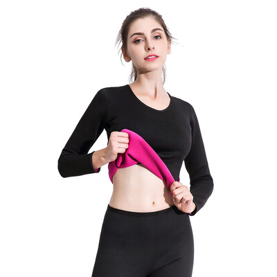 

Women Yoga T-shirt Tops Sweat Absorption Thermal Elastic Sweating Slimming Sauna Suit Fitness Sportswear Body Yoga Shirts