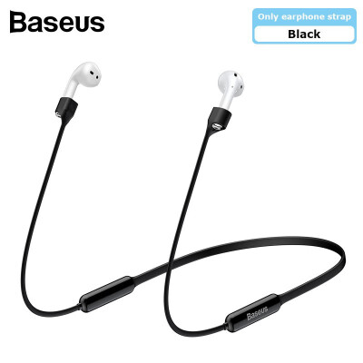 

Baseus Sports Collared Silicone Hanging Sleeve For AirPods 12 Generation soft silica gel earphone strap with magnetic neck holder