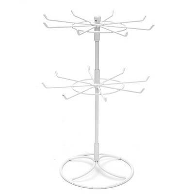 

Lipstick Necklace Holder Earrings Hook Rack Display Hanging Rack Ornamentation Rotating Hanger Decor