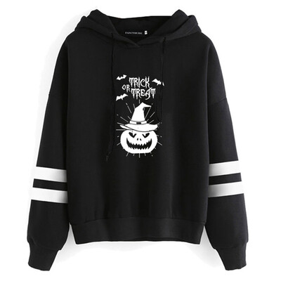 

Fashion Women Men Cool Print Hoodie Funny Horror Hooded Halloween