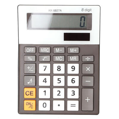 

Greensen Plastic Student Desktop Music&Beep Voice Calculator with 8 Digits Screen&Simple Design