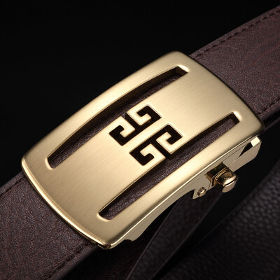 

Mens belt leather automatic buckle casual business leather belt youth youth fashion tide belt men