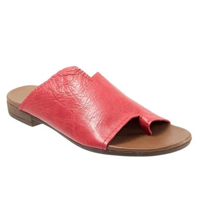 

Rose Womens Fashion Holiday Flats Open Toe Ankle Beach Shoes Roman Slippers Sandals