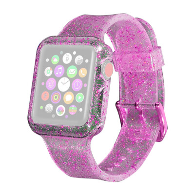

〖Follure〗Bling Soft Silicone Replacement Sport Band Cover For Apple For iwatch 4 40mm