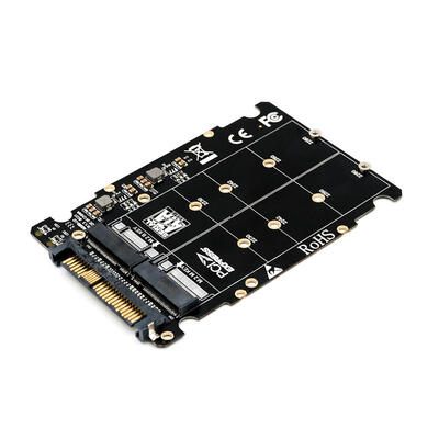 

M2 NVME SSD Key  Key B SSD to U2 SFF-8639 Adapter Card Converter for PC