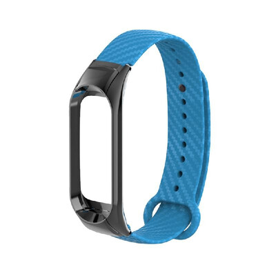 

Replacement Wrist Strap for Xiao-Mi Band 34 Universal Carbon Fiber Wrist Straps Purple