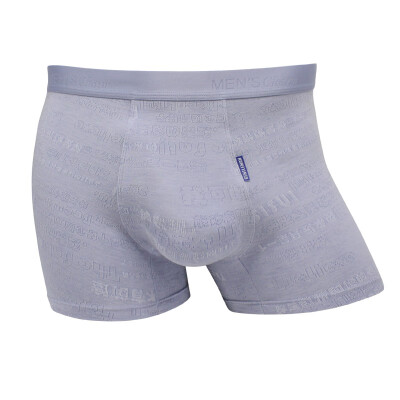 

New fat pants large size modal nylon jacquard elegant&simple business mens boxer briefsONME