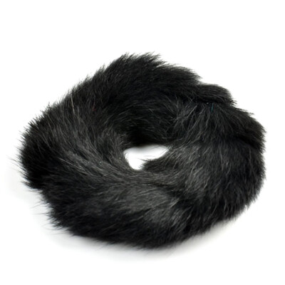 

〖Follure〗1PX Rabbit Fur Hair Band Elastic Hair Bobble Pony Tail Holder