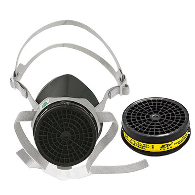 

STRONG ST-FDX Half Face Gas Mask Respirator Activated Carbon Mask Organic Acid Vapor Gas Filter Cartridge Personal Protective Equi