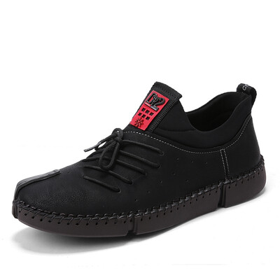 

Mens Shoes Lightweight Casual Shoes Non-Slip Mens Shoes Fashion Casual Shoes Black Brown Khaki Size 39-44