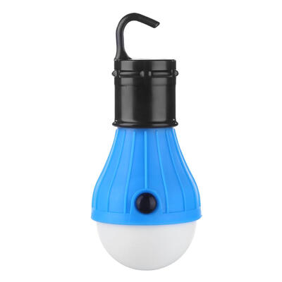 

Hanging 3LED Camping Tent Light 3 Modes Dimmable Waterproof Emergency Bulb