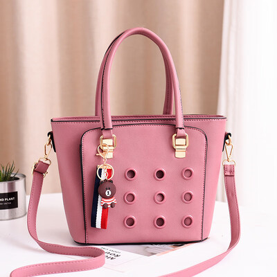 

2019 spring new European&American big bag handbag simple handbag diagonal bag fashion handbag