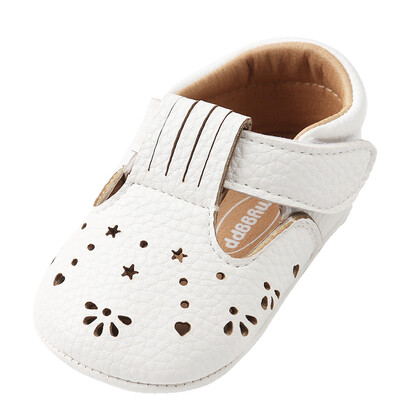 

Baby Girl Princess Leather Shoes Hollow Out Fashion Toddler First Walkers Shoes