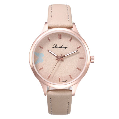 

New ladies fashion trend student watch butterfly print