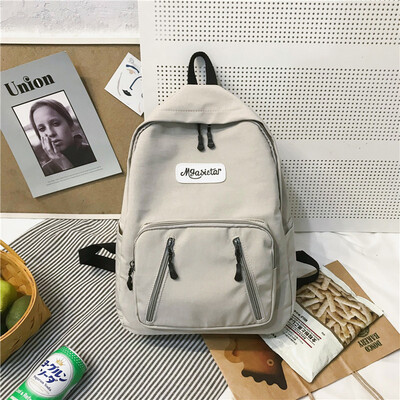 

Baggage girl Korean version high school insfeng Yuansu Street photographs college studentsbackpack harbor wind&Japanese depa