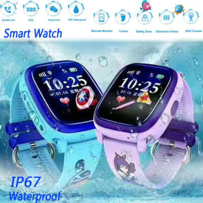 

Anti-lost Kids Safe GPS Tracker SOS Call GSM Phone Smart Watch For IOS Android