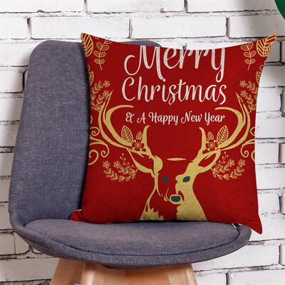 

Tailored Home Decor Cushion Cover Merry Christmas Pillowcase Sofa Throw Pillow Covers