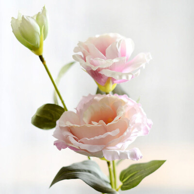 

Simulated Bouquet Wholesale Trigeminal Eustoma Fake Flower Wedding Home Decor