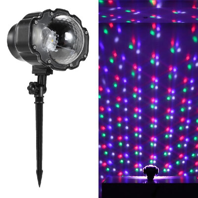 

Projection Lights Animated Led Projector Multicolor Hexagon&Heart Lights Decorative Lighting for Holiday Party Home Yard Garde