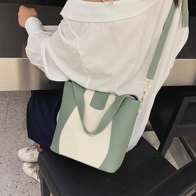 

Senior sense handbag 2019 trendy fashion bucket bag summer small fresh messenger bag wild ins shoulder bag