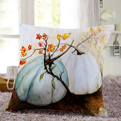 

Siaonvr Thanksgiving Square Cover Decor Pillow Case Sofa Waist Throw Cushion Cover A