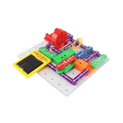 

YIWULAW-9889 Child Learning Circuit Electronic Discovery Kit DIY Building Block Toy