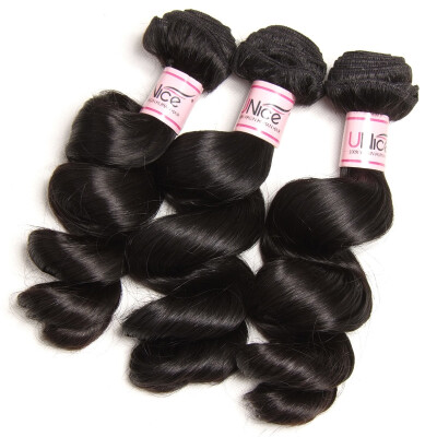 

UNice Malaysian Loose Wave Human Hair Extensions 3bundles