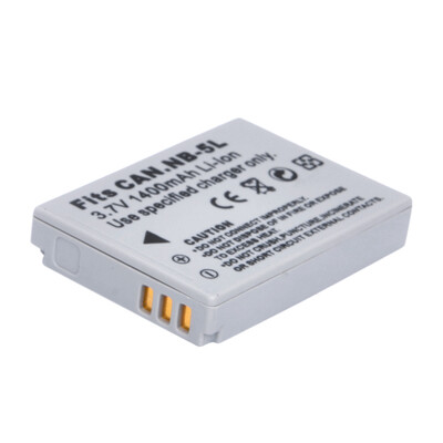 

1400mAh NB-5L Battery for Canon NB-5L NB5L Powershot S100 SX200 SX210 IS SX230 HS SD890