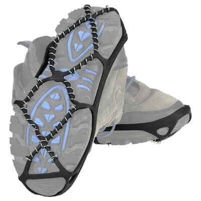 

1 Pair Ice Crampons Winter Snow Boot Shoes Covers Ice Gripper Anti-skid Snow Traction Cleats