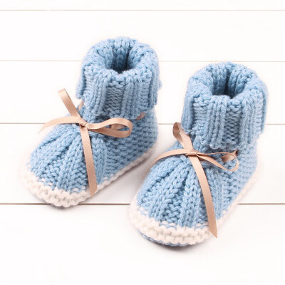 

Baby Shoes Autumn Winter Children Shoes Cute Baby First Walkers Kids Newborn Toddler Warm Knitting Boots