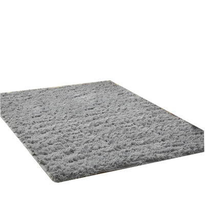 

Wei Ya Factory direct wholesale modern silk hair long hair carpet rectangular coffee table sofa bed carpet floor mat 14071