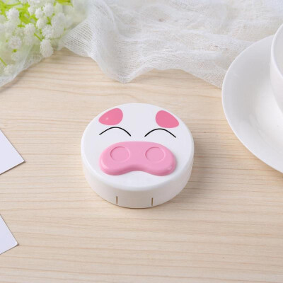 

Cute Travel Plastic Contact Lenses Box Eyes Care Kit Holder Container Gift