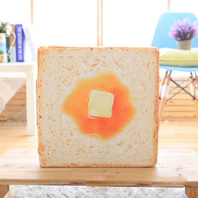 

Toponeto Toast Bread Slice Cushion Simulation Cat Pet Mat Cat Toy Pet Supplies