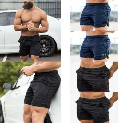 

Mens GYM Shorts Training Running Sport Workout Casual Jogging Pants Trousers