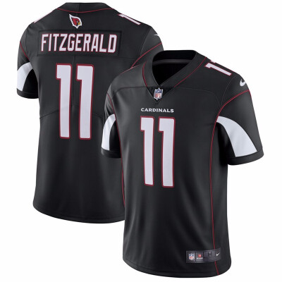 

Mens Arizona Cardinals Larry Fitzgerald Nike Black Vapor Untouchable Color Rush Limited Player Jersey