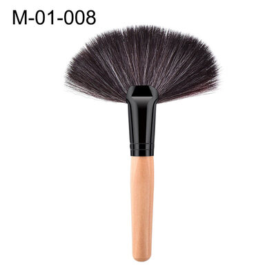 

Fan Shape Face Powder Blush Foundation Brush Women Beauty Cosmetic Makeup Tool